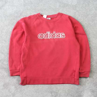 RARE 2000s  Sweatshirt Red-OSI