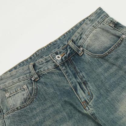 Washed Standard Jeans-OSI