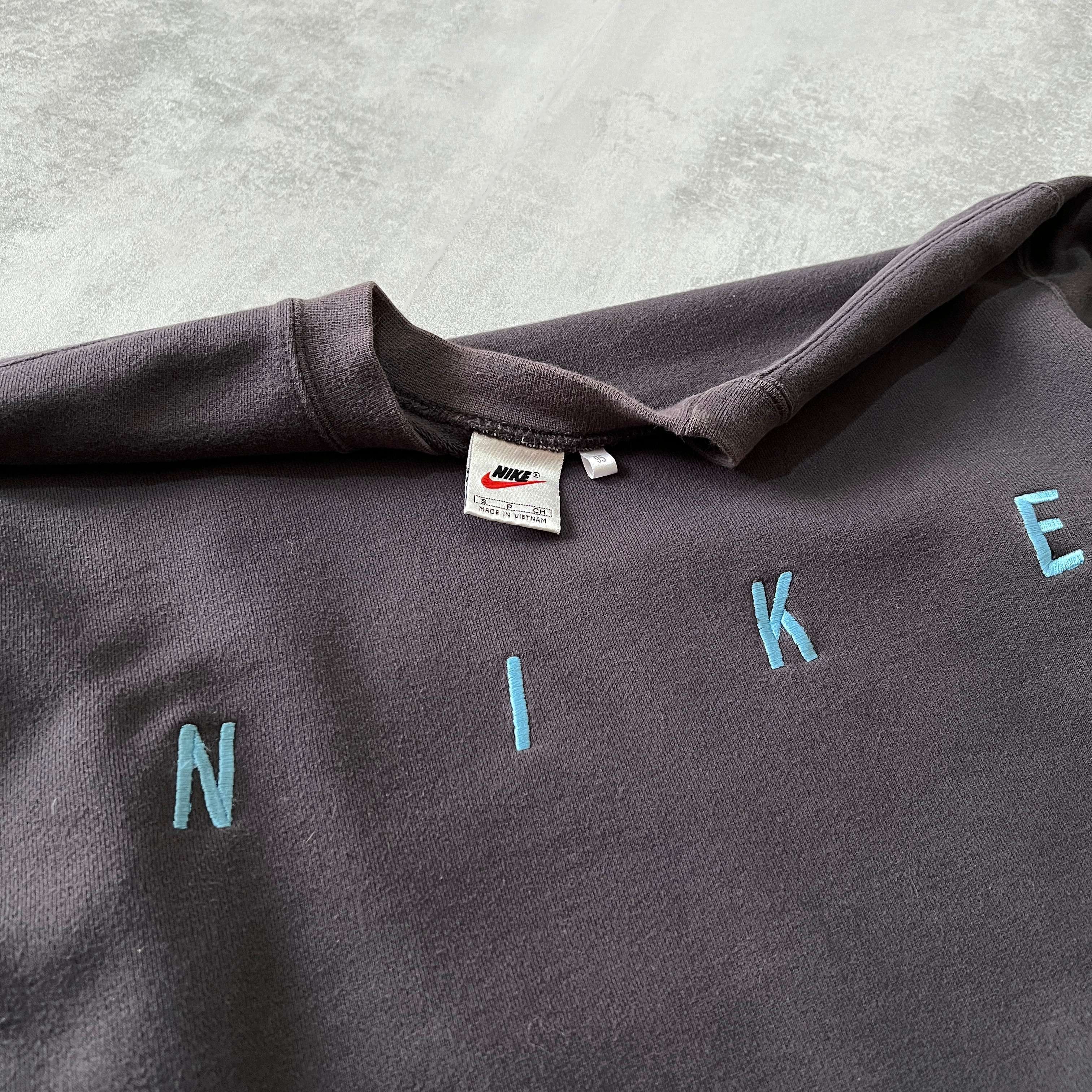 RARE 1990s heavyweight embroidered sweatshirt-OSI