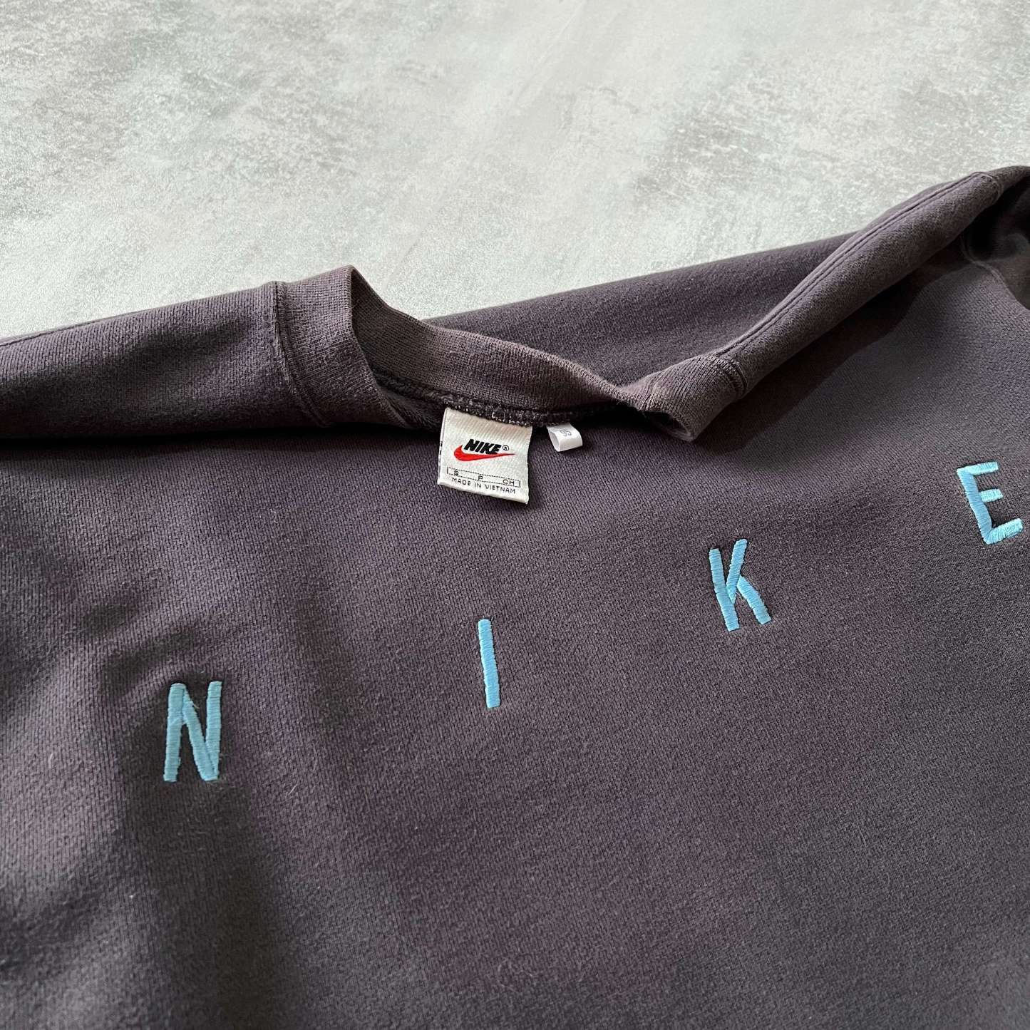 RARE 1990s heavyweight embroidered sweatshirt-OSI