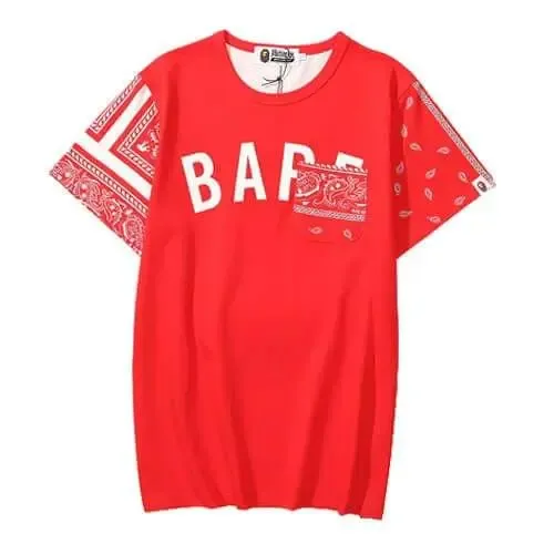  Head Red Color Print T-Shirt-OSI