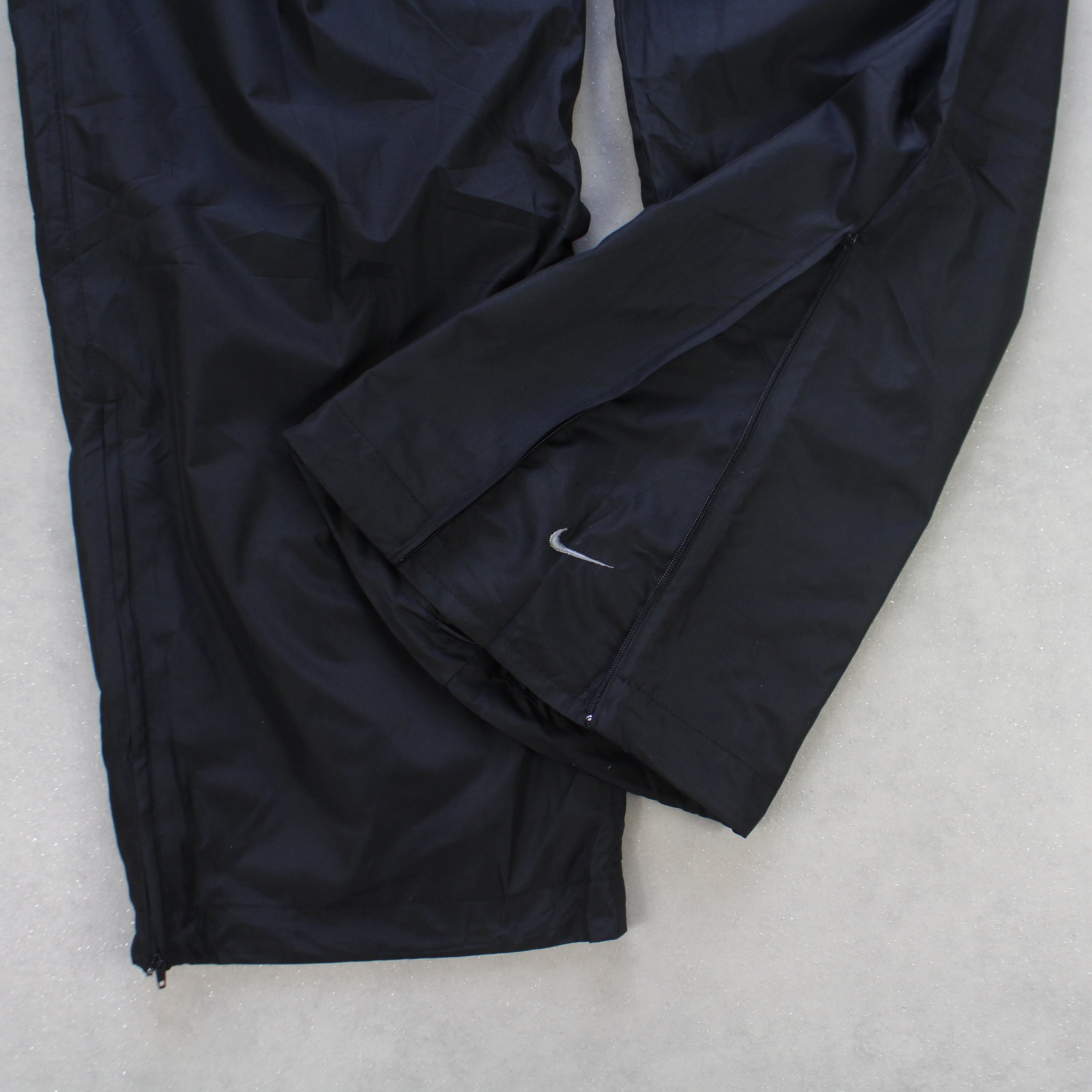 RARE 2000s Trackpants Black-OSI