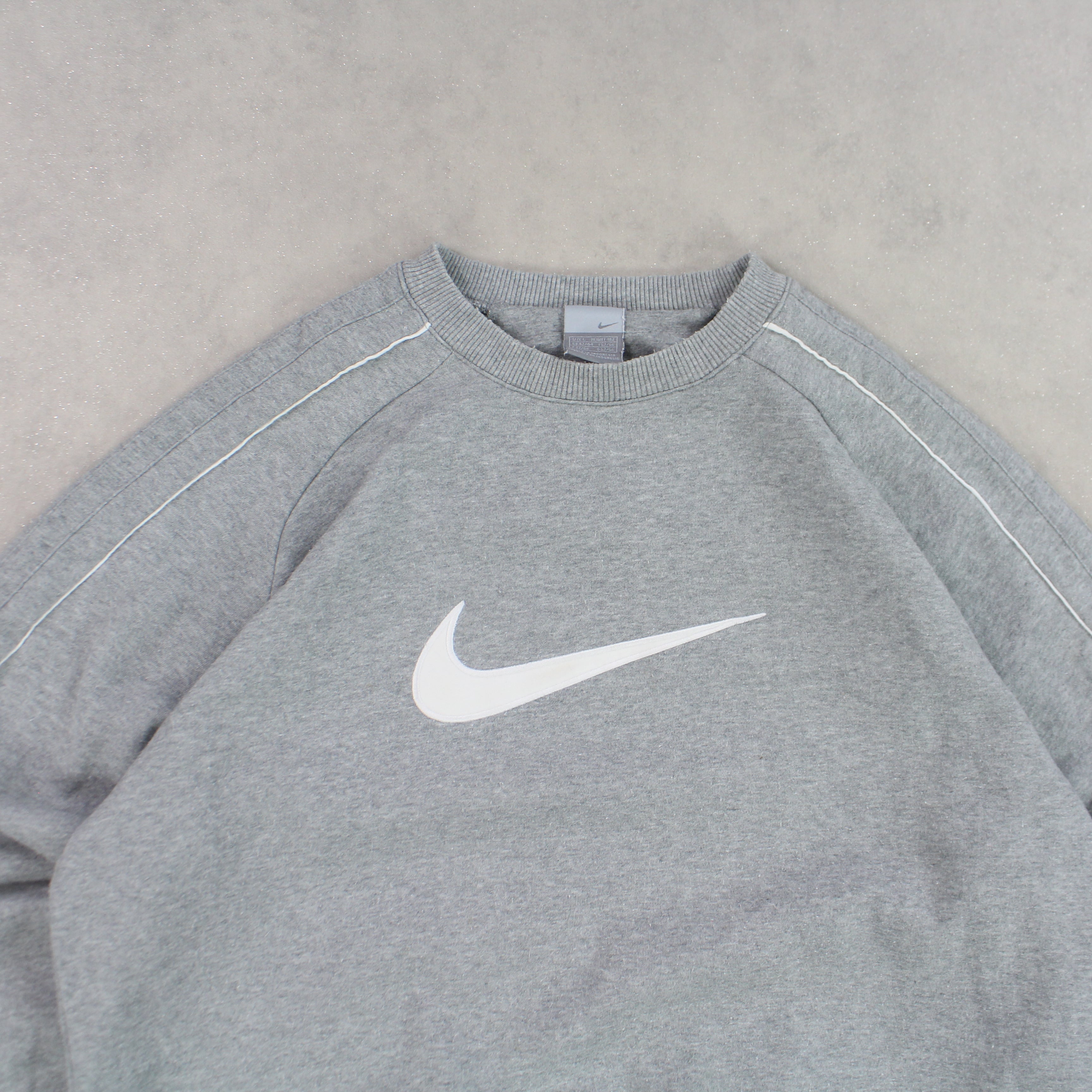 RARE 2000s  Sweatshirt Grey-OSI