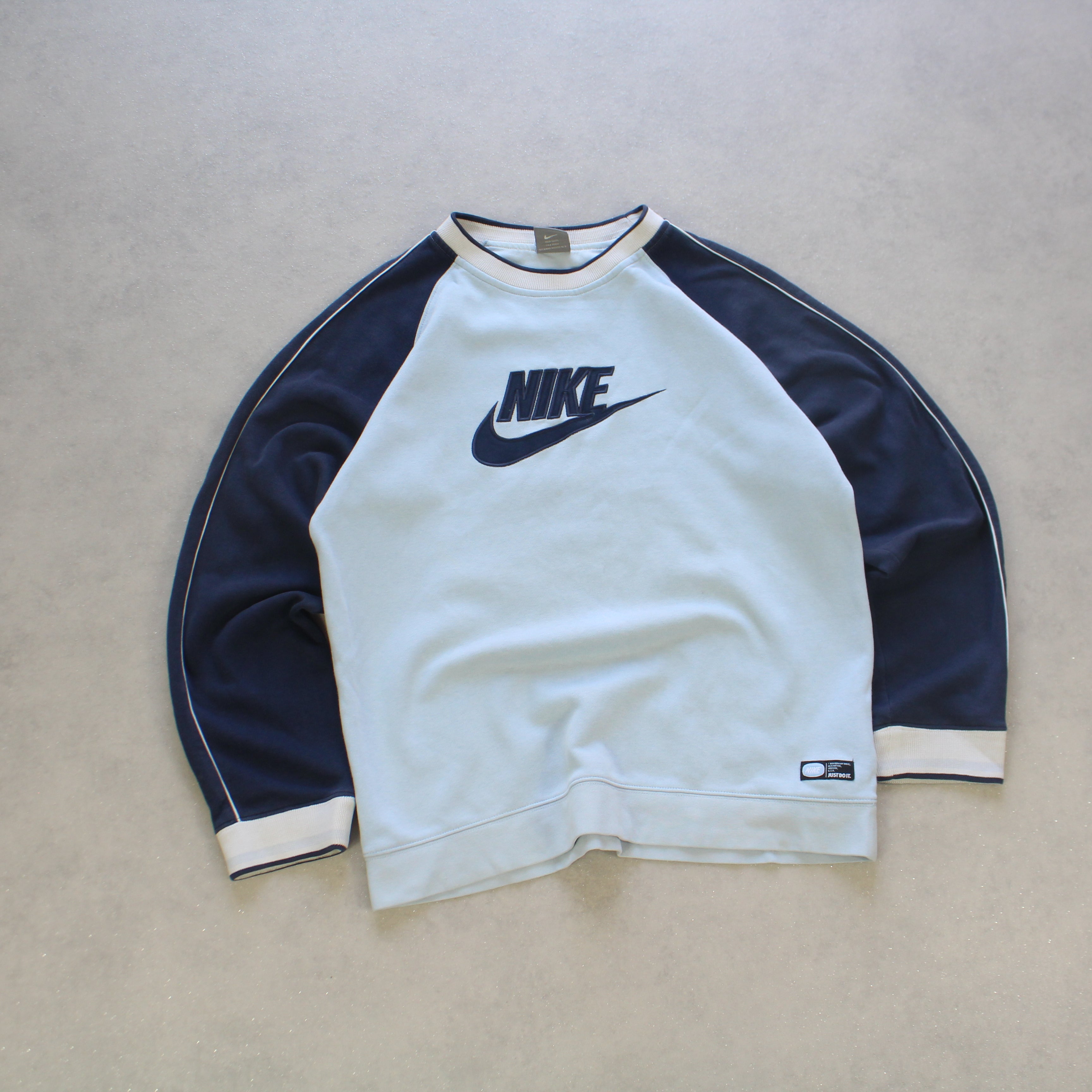 RARE 2000s  Sweatshirt Blue-OSI