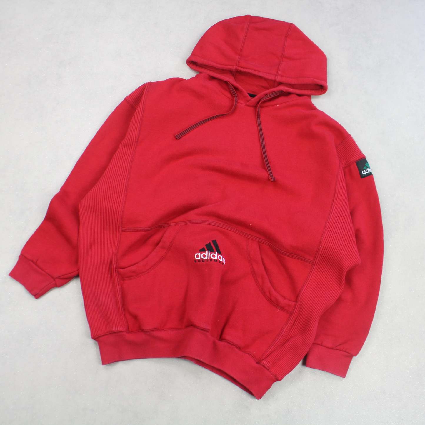 RARE 1990s EQT Hoodie Red-OSI