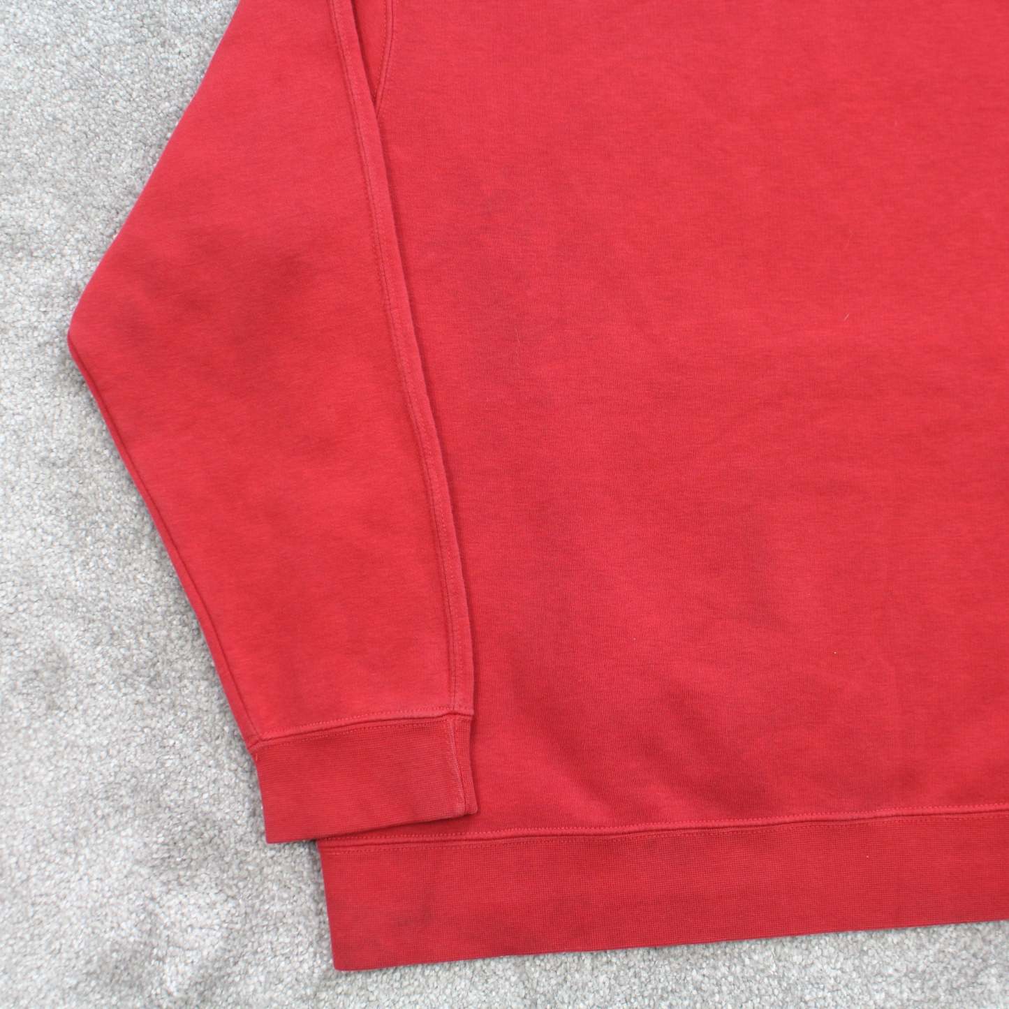SUPER RARE 2000s   Spell Out Hoodie Red-OSI