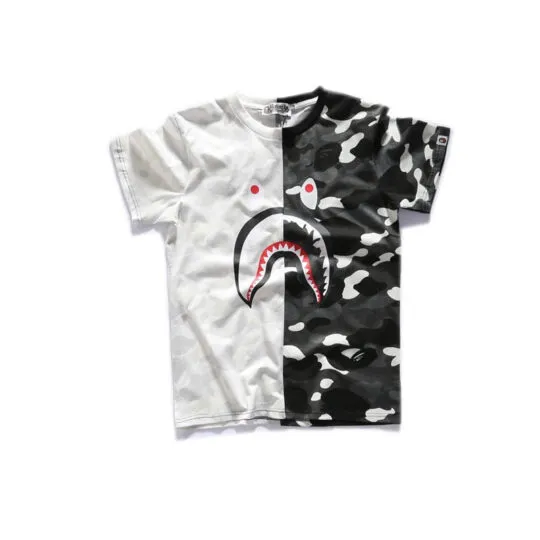  Camo Shark T-shirt-OSI