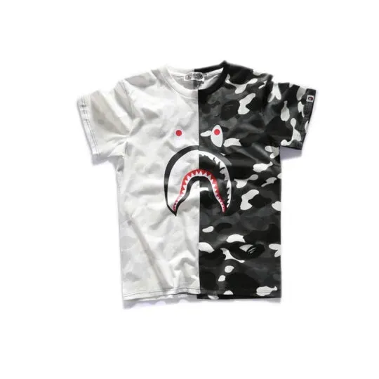  Camo Shark T-shirt-OSI