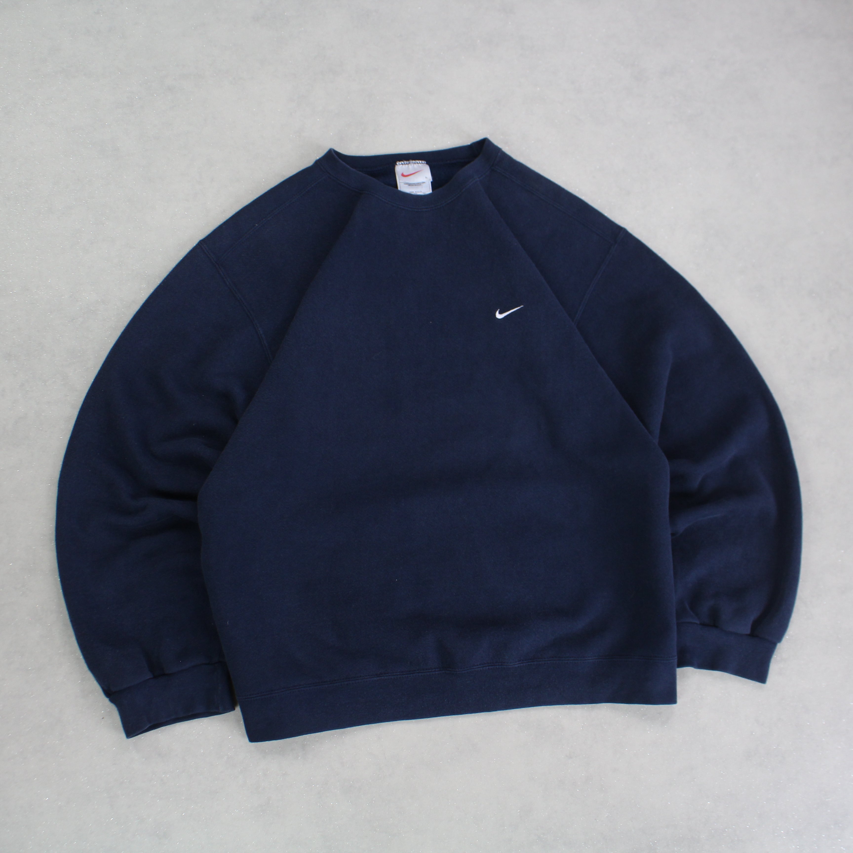 RARE 1990s Heavyweight  Sweatshirt Navy-OSI