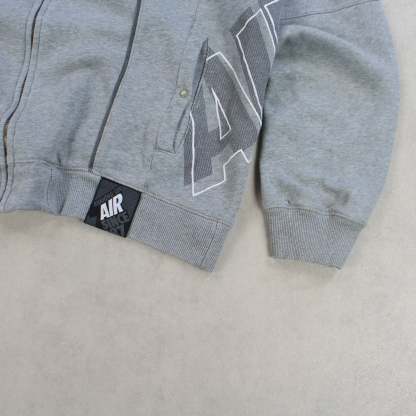RARE 2000s  Zip Up Grey-OSI