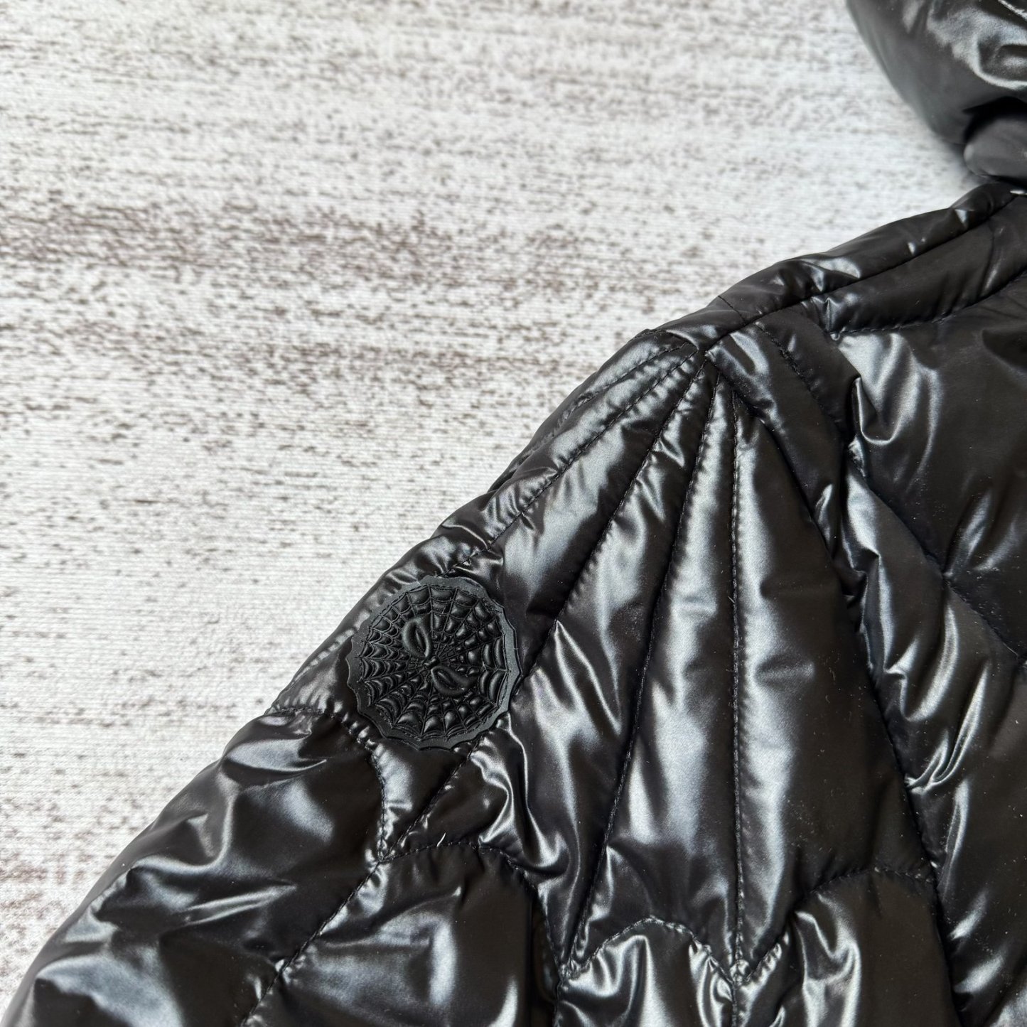 Moncler Spider Puffer Jacket Black