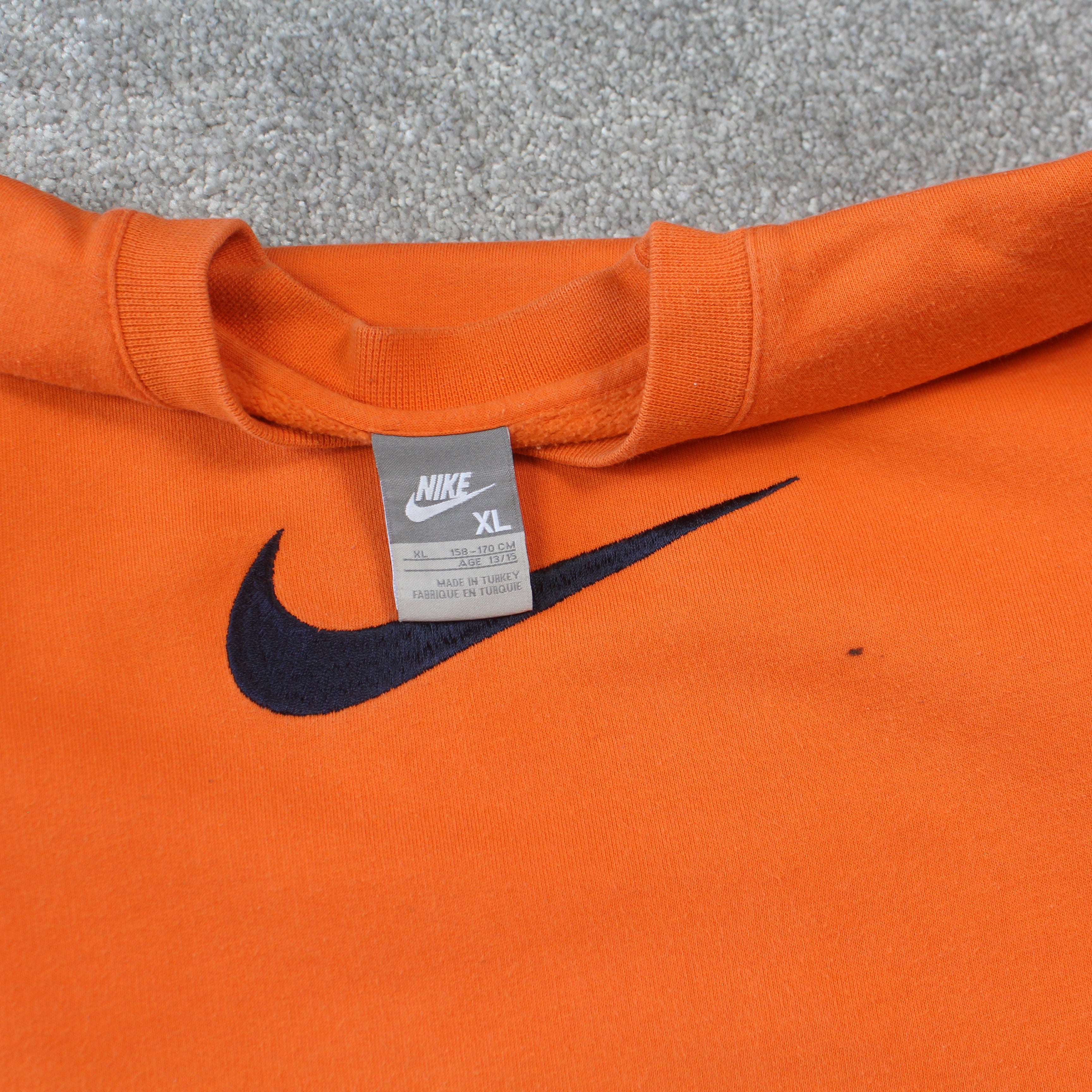 2000s   Swoosh Sweatshirt Orange-OSI