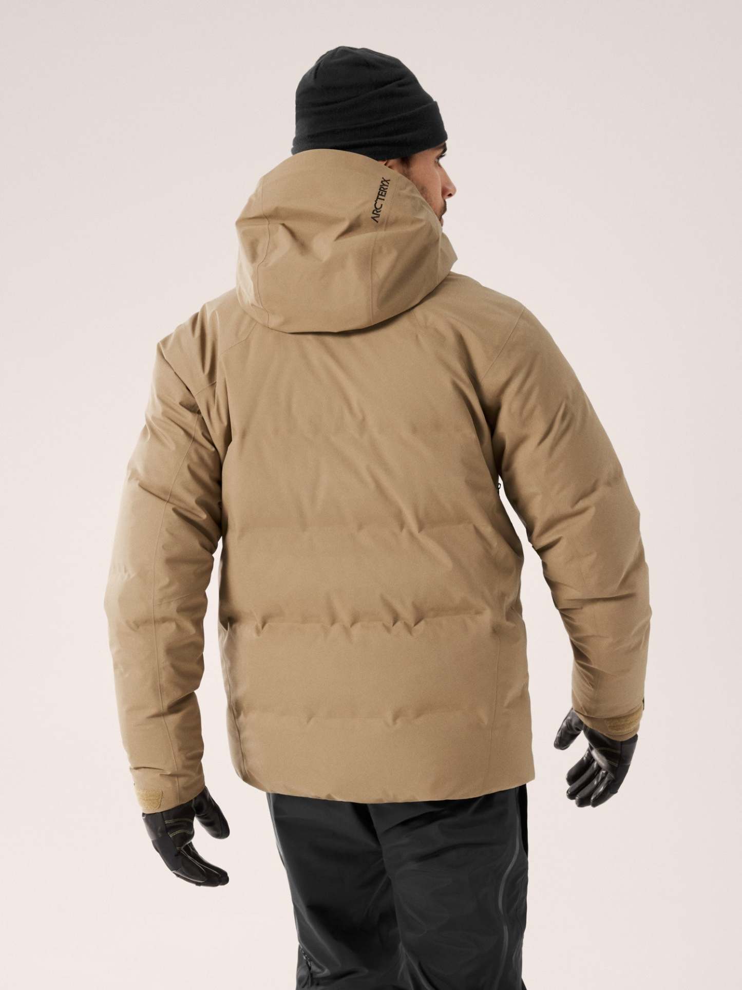  men's fissile insulated jacket ski and snowboard brown-OSI