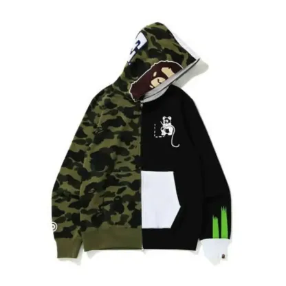  Shark Camo Ape Bathing Hoodie-OSI