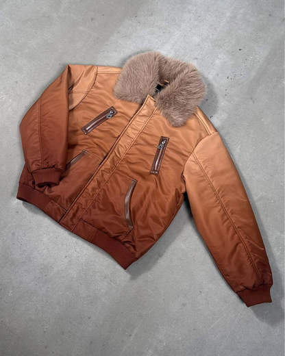 FADED BOMBER BROWN-OSI