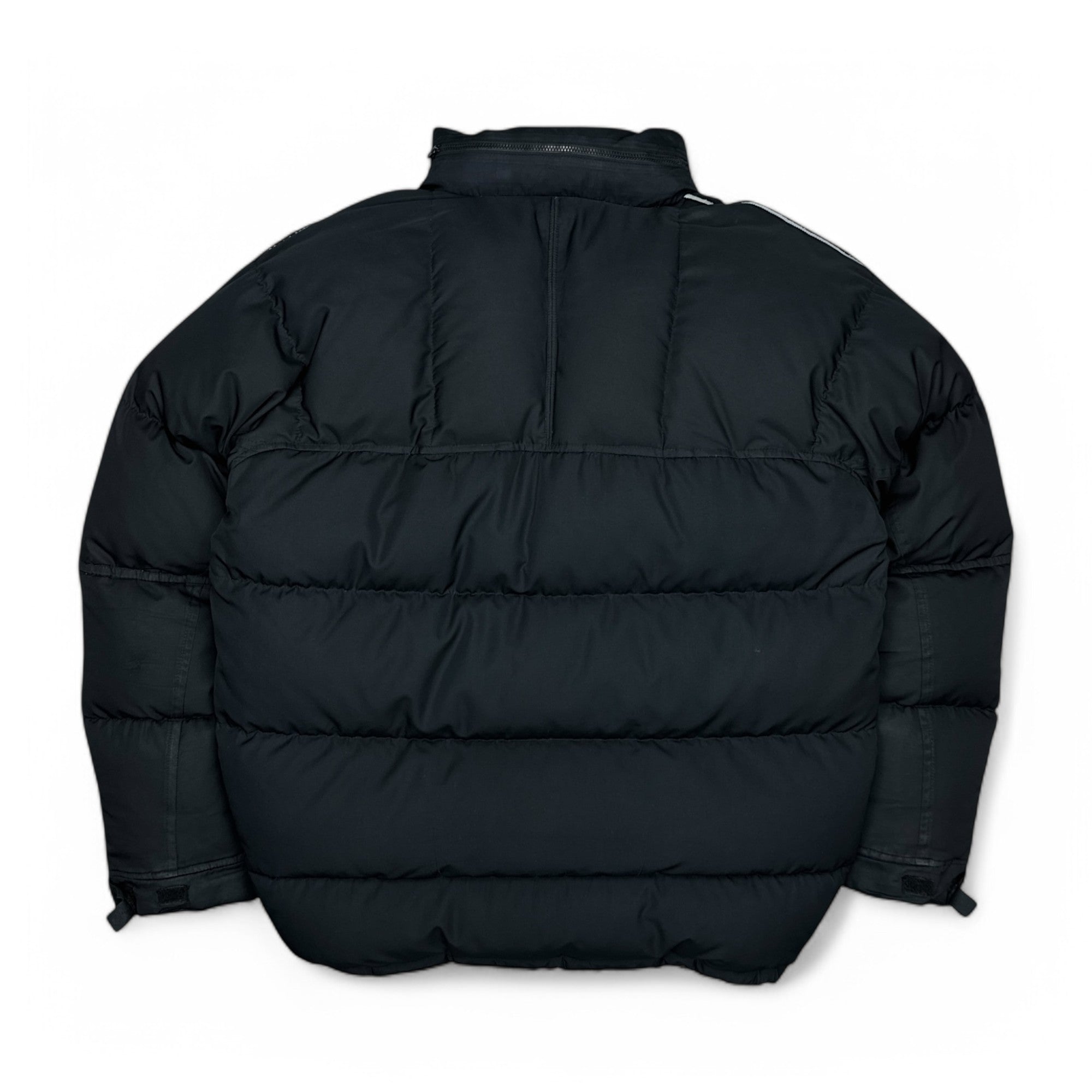 Vintage  Rare Down Pufferjacke Schwarz-OSI