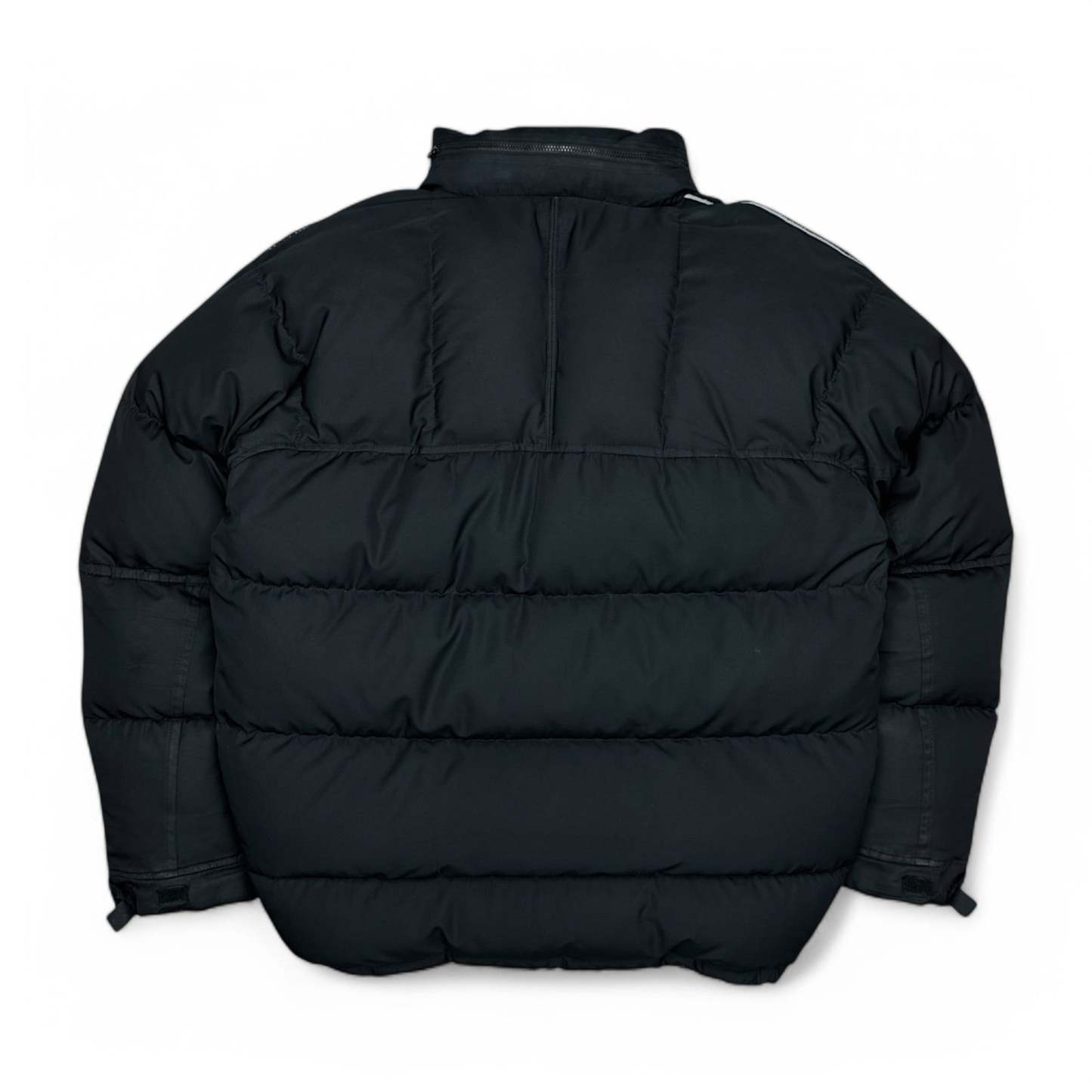 Vintage  Rare Down Pufferjacke Schwarz-OSI