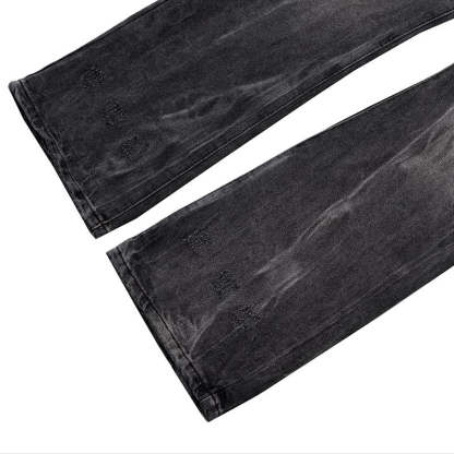 Vintage Rebel  Distressed Jeans-OSI