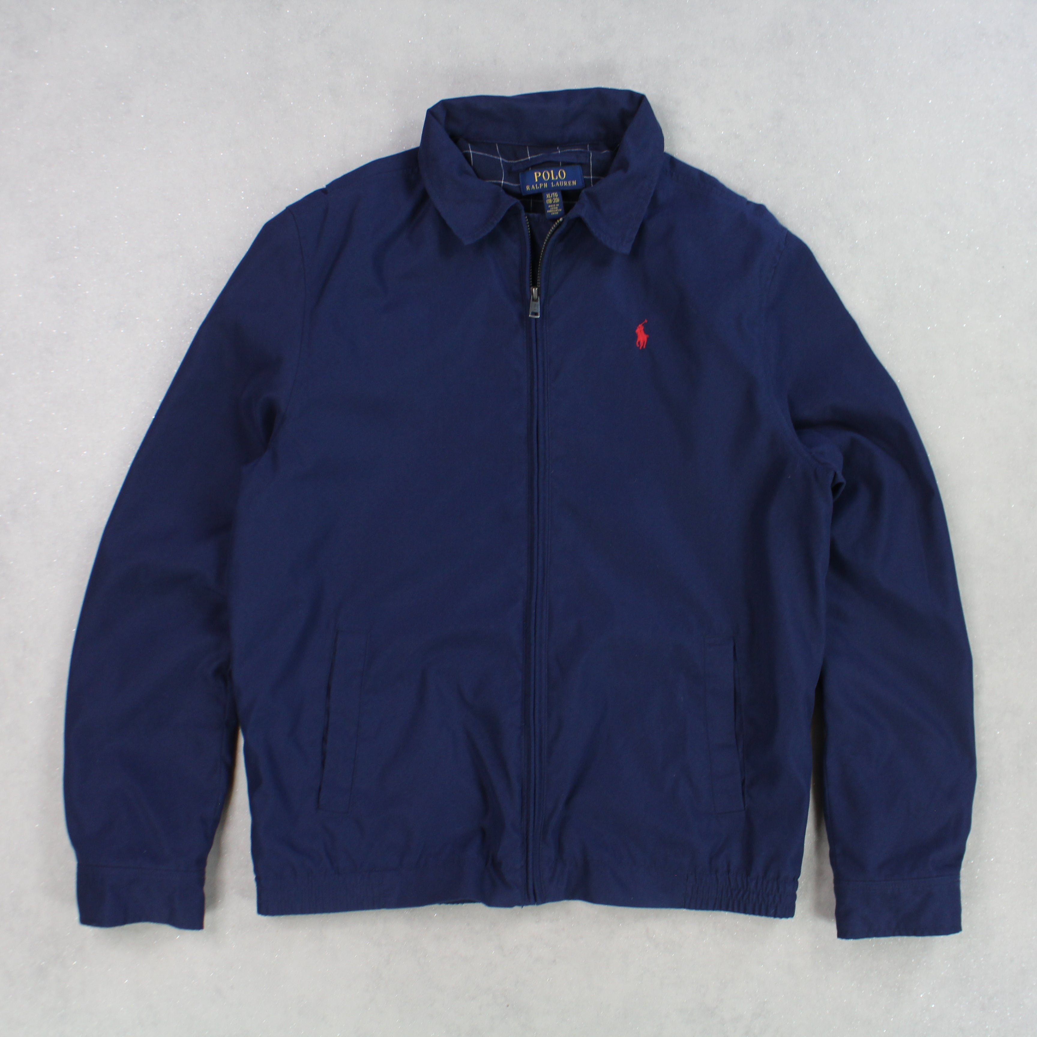 RARE 90s  Harrington Jacket Navy-OSI