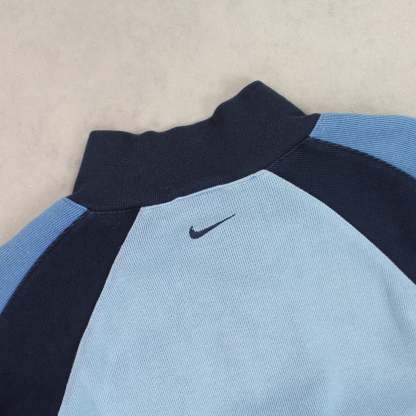 RARE 2000s  Zip Up Blue-OSI