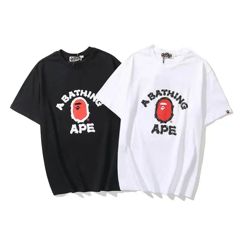 Fashion  Shark Short Sleeve By Bathing Ape T-Shirt-OSI