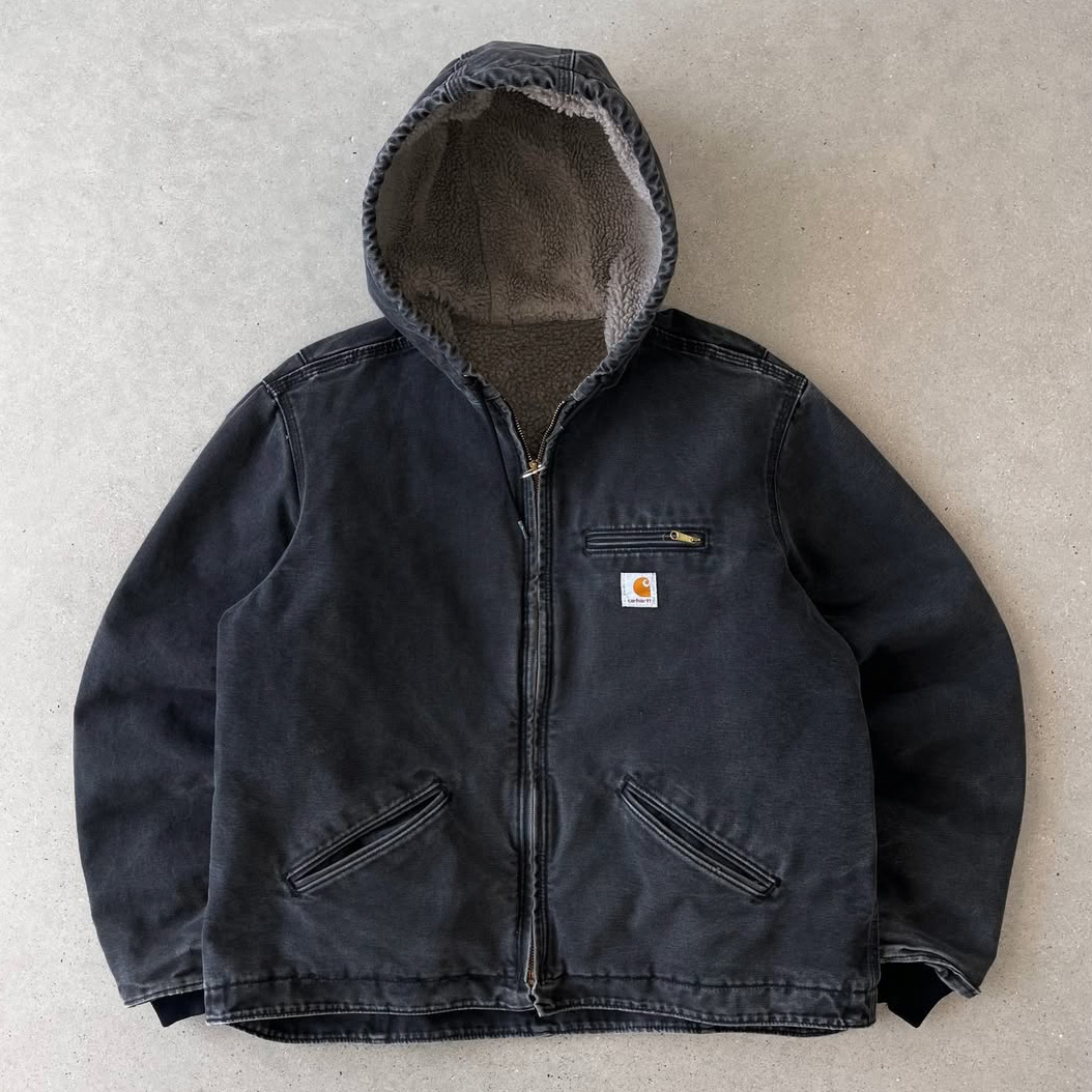 Fashion Solid Color Long Sleeve Zipper Plush Hooded Jacket