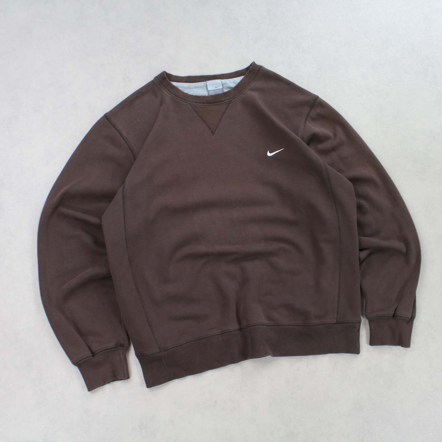 SUPER RARE 2000s  Sweatshirt Brown-OSI