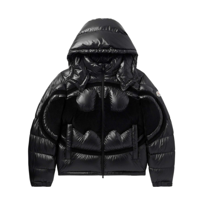 Moncler Batman Puffer Jacket Black