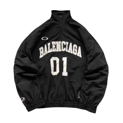 Basketball Tracksuit Jacket Black-OSI