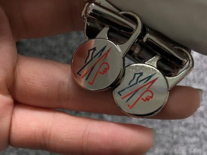 Moncler Logo Puffer Jacket White