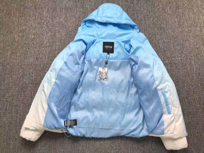 Trapstar Puffer Jacket Blue Gradient