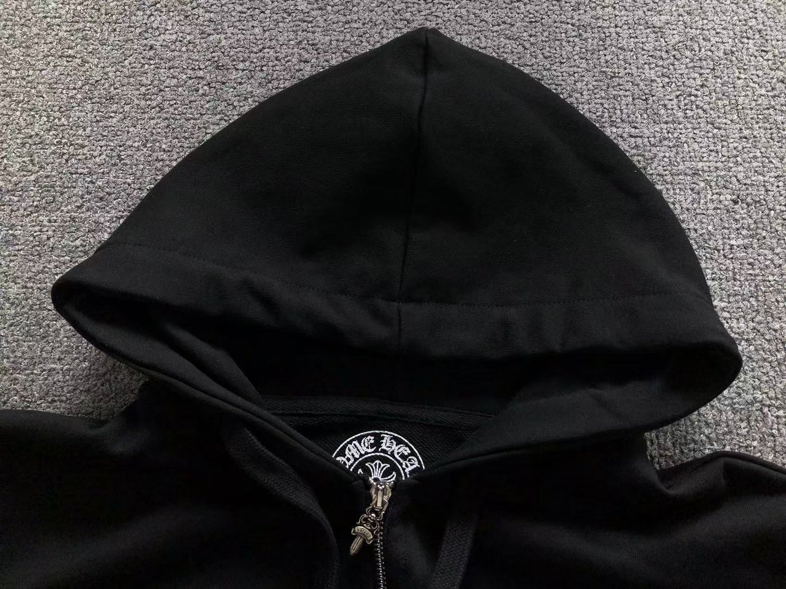 Chrome Hearts Los Angeles Zip Up Hoodie White