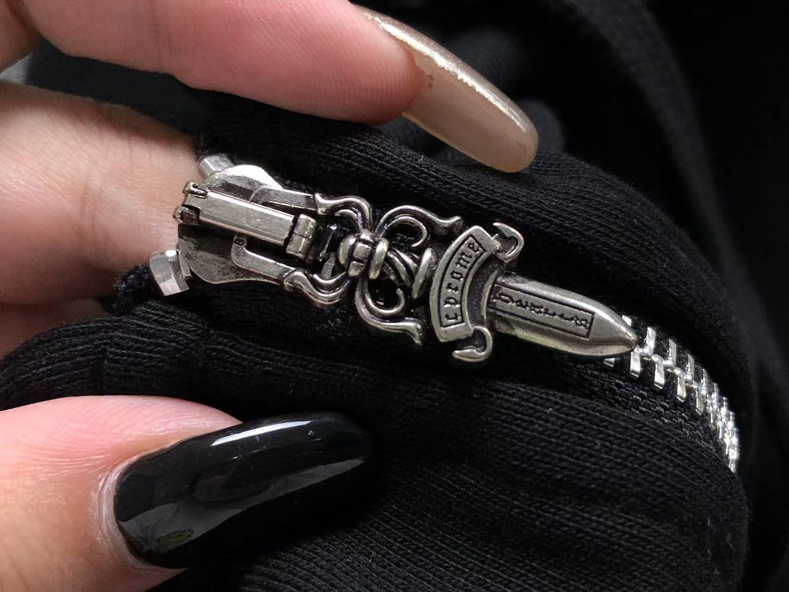 Chrome Hearts Los Angeles Zip Up Hoodie White