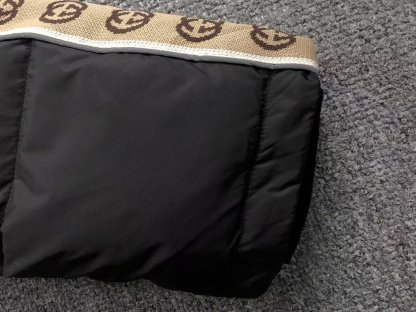 Gucci Pattern Logo Puffer Black