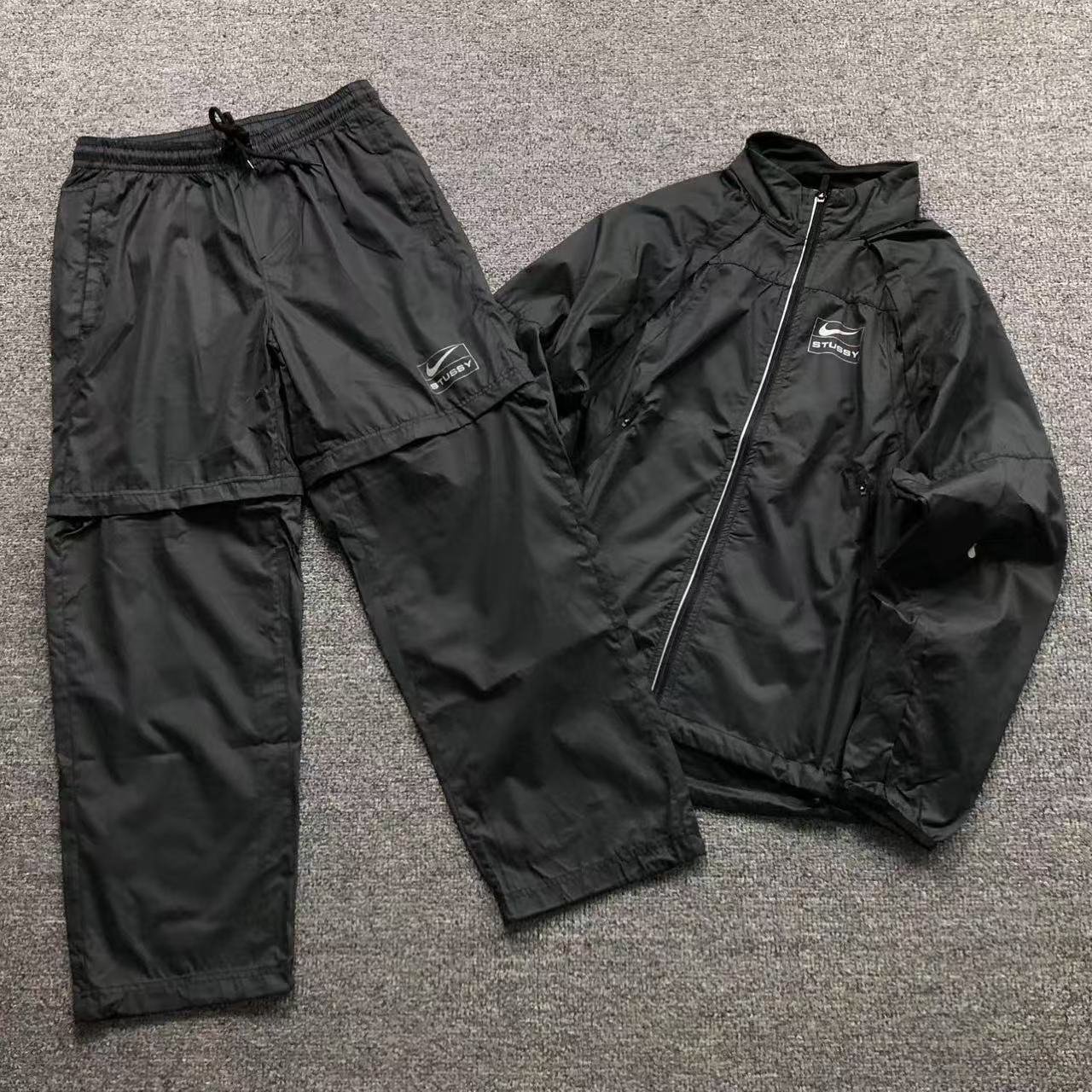 Nike x Stussy Full Set Black Storm Fit