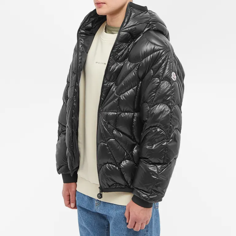 Moncler Spider Puffer Jacket Black