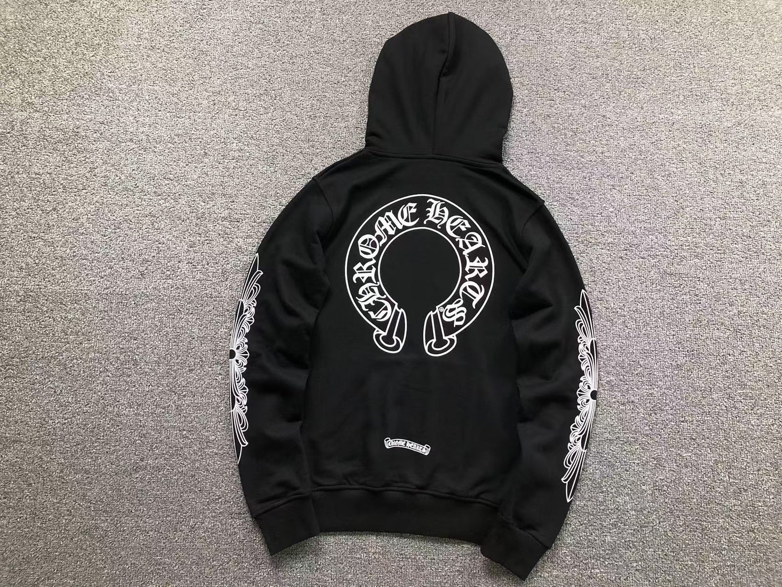Chrome Hearts Logo Hoodie Black