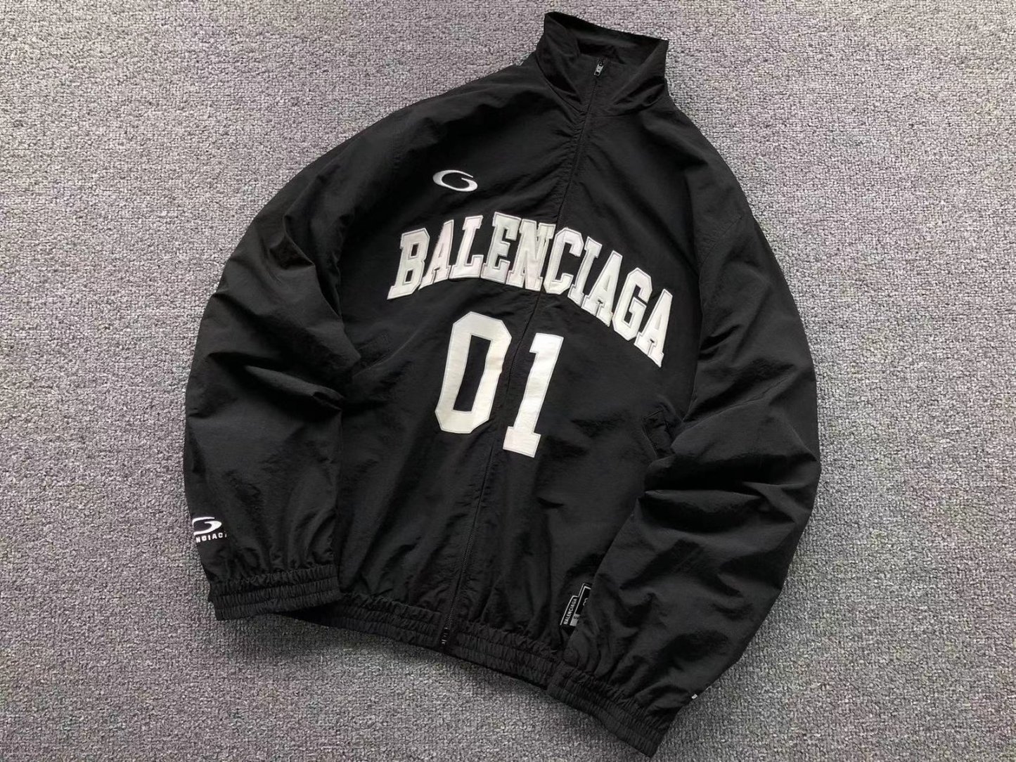  Basketball Tracksuit Jacket Black-OSI