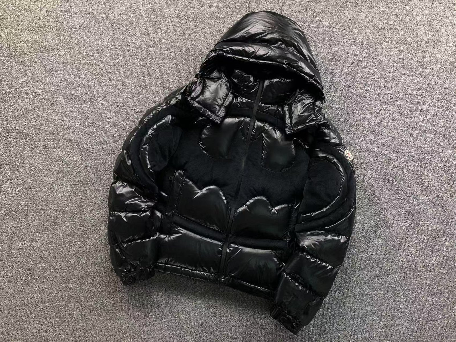 Moncler Batman Puffer Jacket Black