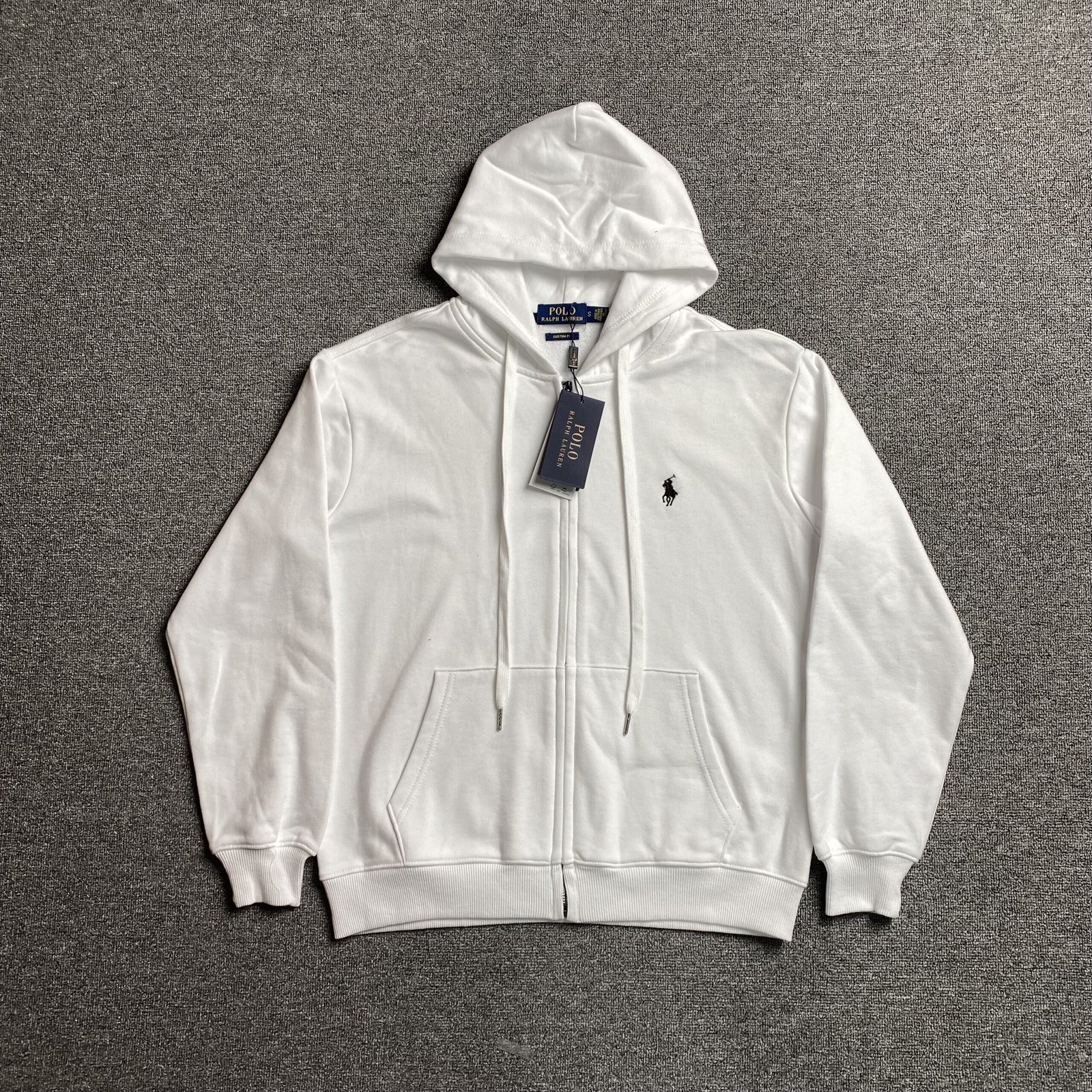 Ralph Lauren Zip Up White