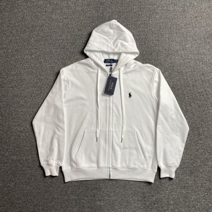 Ralph Lauren Zip Up White