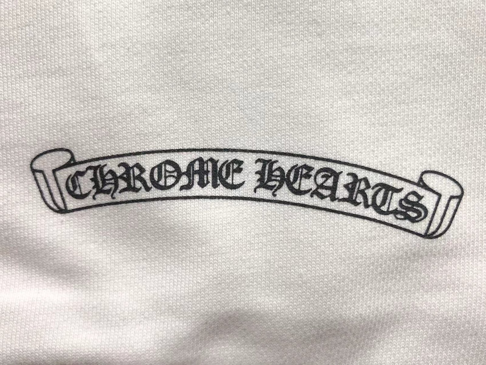 Chrome Hearts Colorfull Crosses Hoodie White