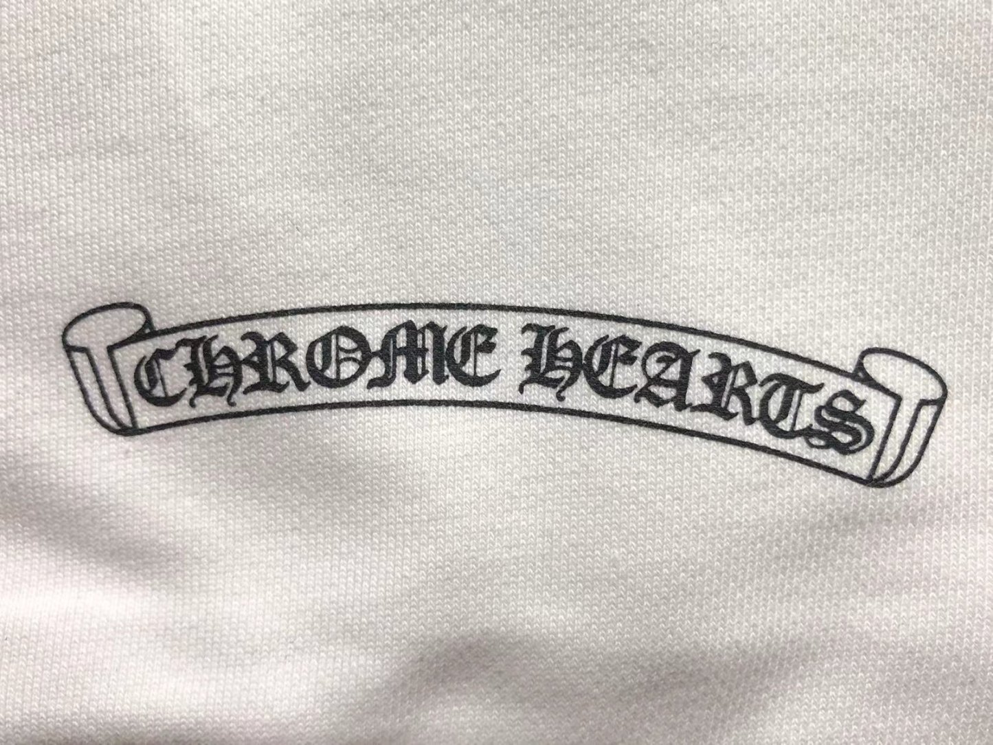Chrome Hearts Colorfull Crosses Hoodie White