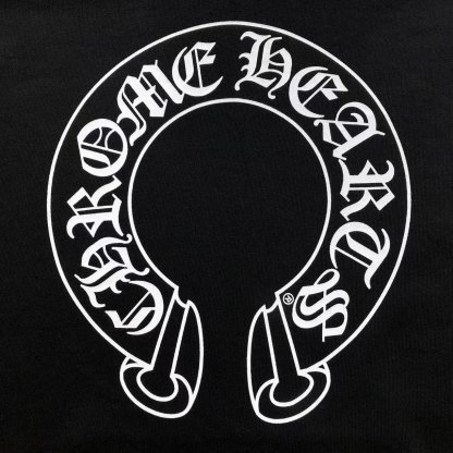 Chrome Hearts Logo Hoodie Black