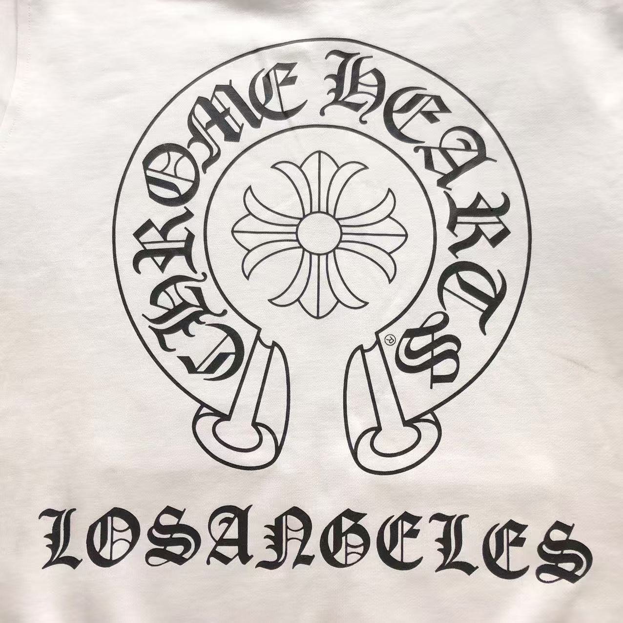 Chrome Hearts Los Angeles Zip Up Hoodie White
