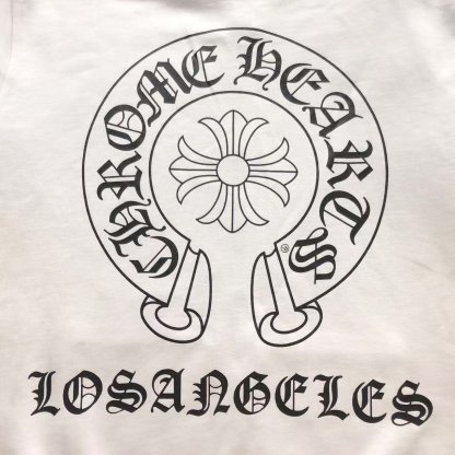 Chrome Hearts Los Angeles Zip Up Hoodie White