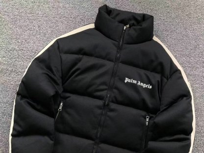 Palm Angels Moncler Puffer Jacket Black