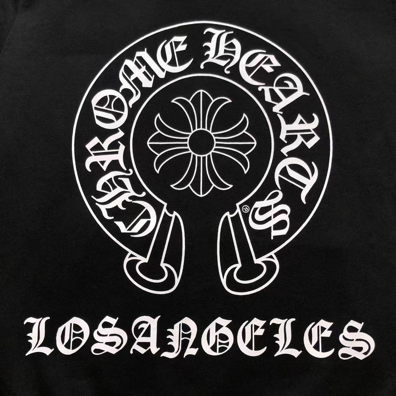 Chrome Hearts Los Angeles Zip Up Hoodie Black