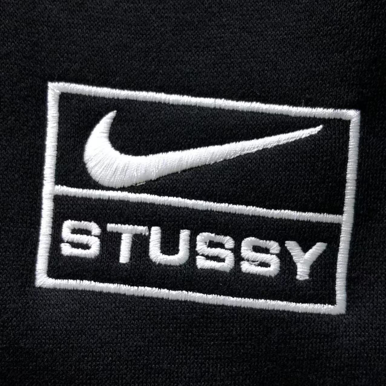 Nike x Stussy Washed Fleece Hoodie Black