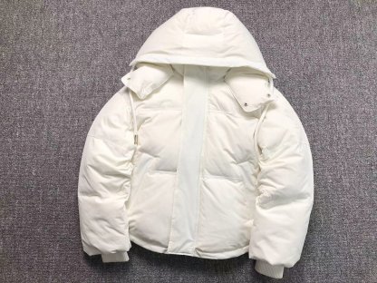  Logo Puffer Jacket White